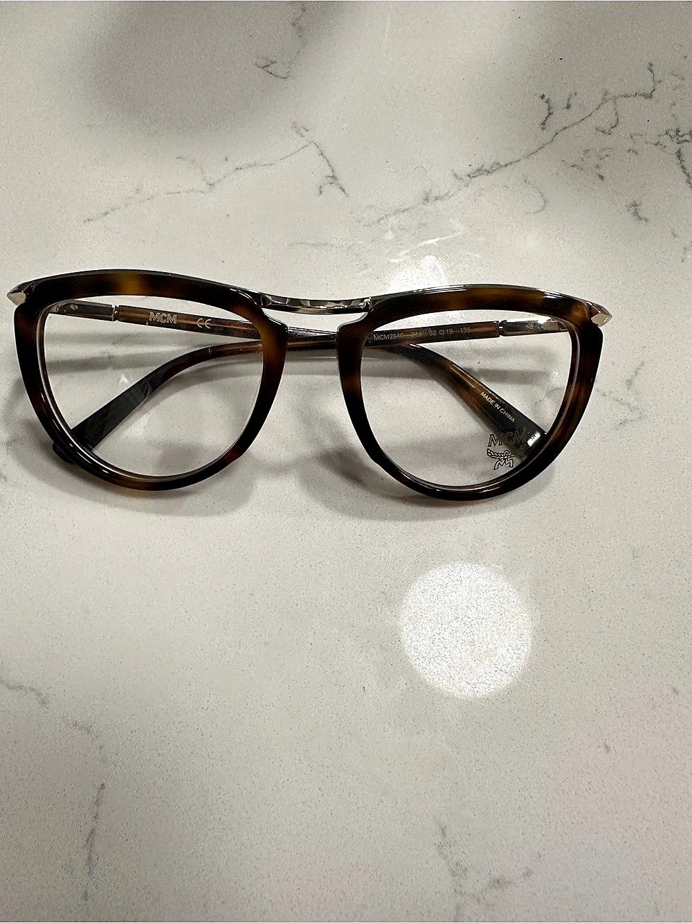 MCM MCM2640 Tortoiseshell Glasses in Brown